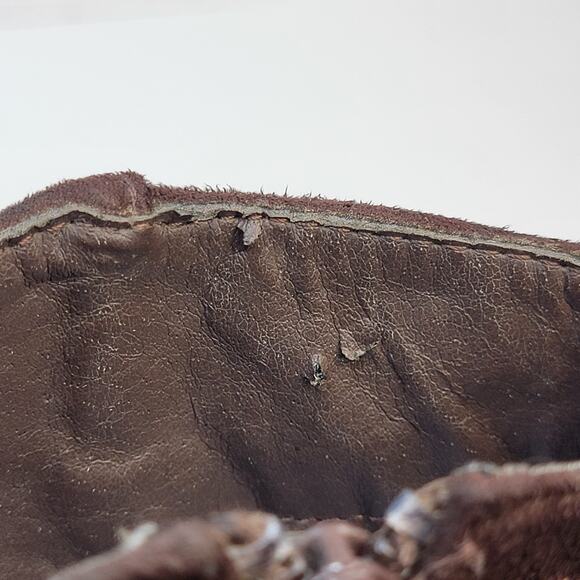 Life Stride 8.5M Brown Suede Ankle Boot Gold Stud Strap Zip Comfort Western - Picture 12 of 12